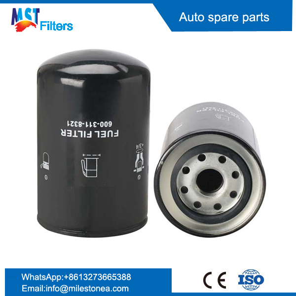 Fuel filter 600-311-8321 for KOMATSU